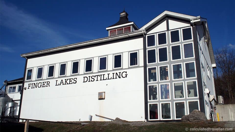 Gin Blending at Finger Lakes Distillery Watkins Glen NY - Exterior View