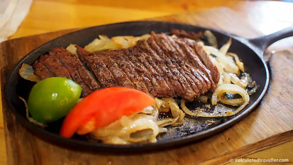 Tex Mex Good Eats at Braceros Mexican Grill and Bar Amarillo Texas - Beef Fajita