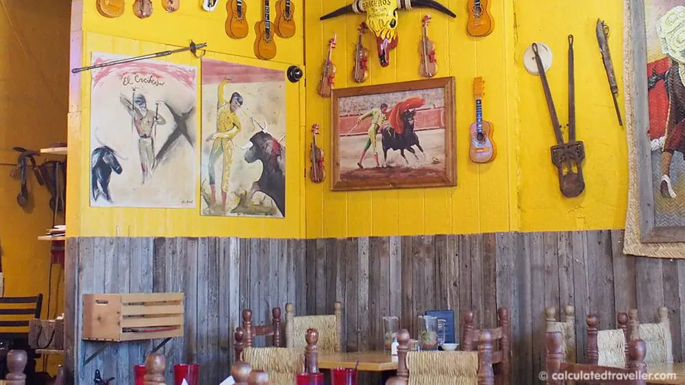 Tex Mex Good Eats at Braceros Mexican Grill and Bar Amarillo Texas - Interior view