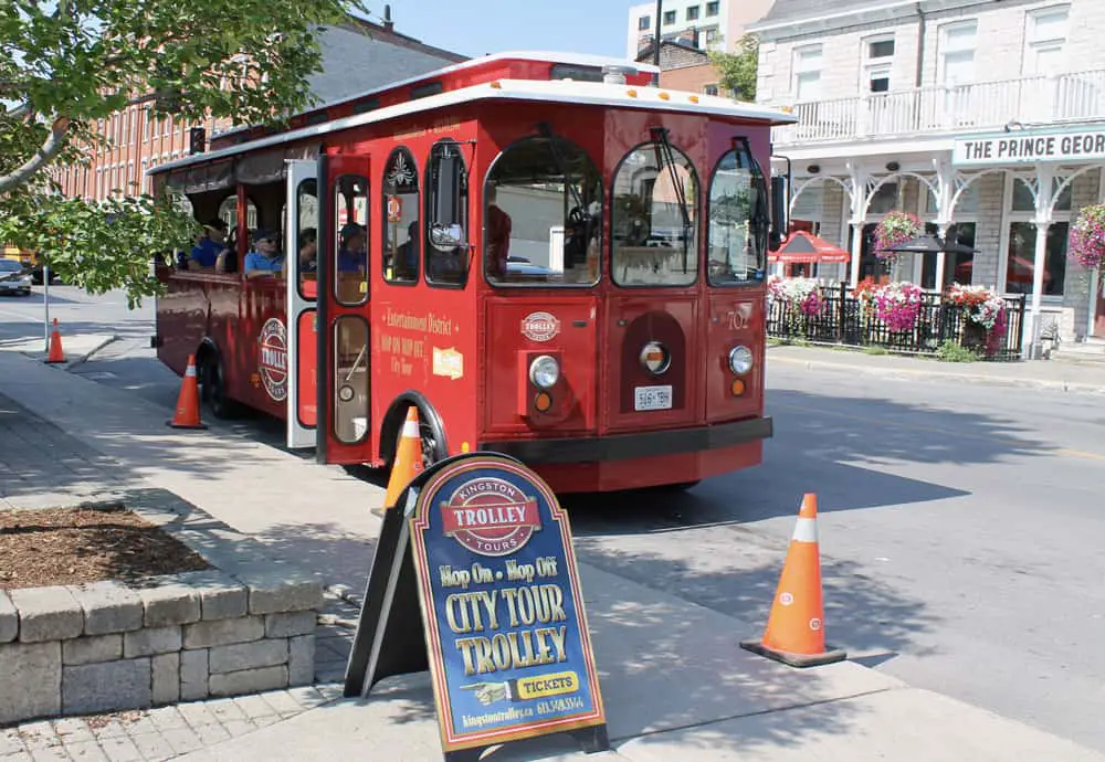 Welcome to the Limestone City of Kingston, Ontario - Hop on Hop off Trolley