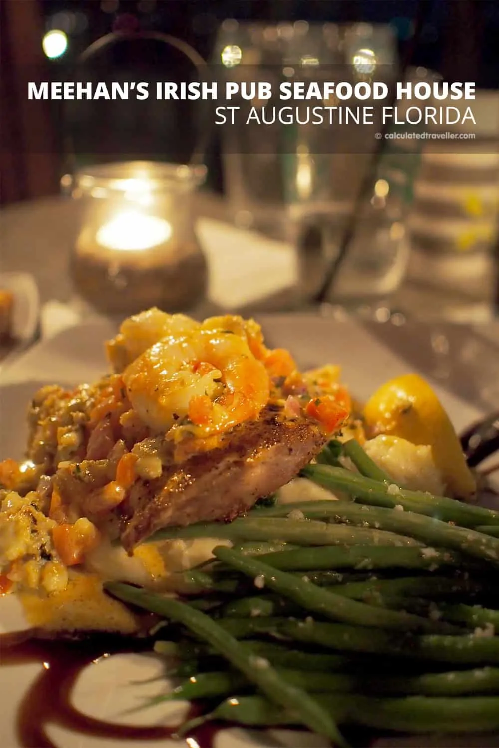 佛羅里達州聖奧古斯丁旅行者指南 - 歷史與樂趣。 Meehan's Irish Pub and Seafood House 是用餐的好地方 #StAugustine #Florida #restaurant #pub #bar #USA