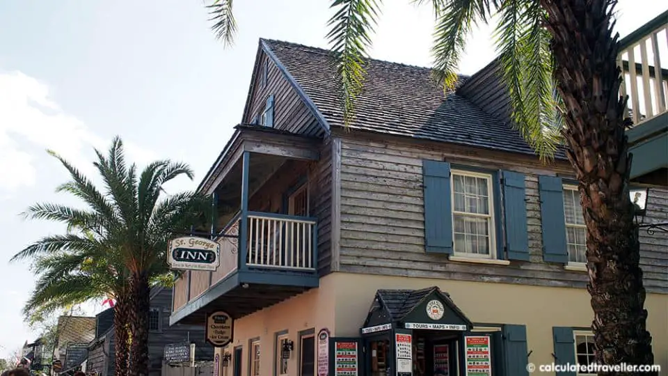 Surrounded by History at the St George Inn, St. Augustine Florida - Exterior view