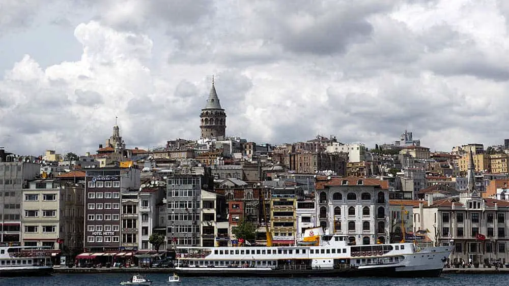 5 Best European Adventures for History Buffs. View of Istanbul from the water.