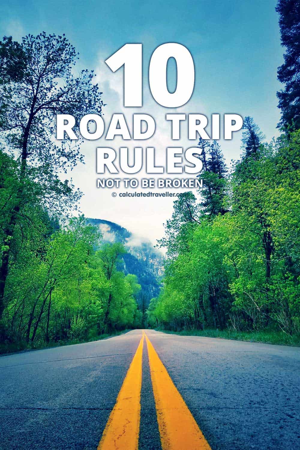 10 Road Trip Rules definitely not to be broken the next time you go on a driving adventure in your car! #travel #trip #tip #car #road #driving 