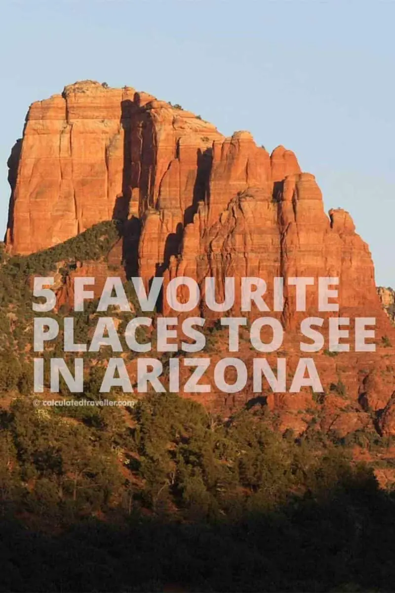 Five Favourite Places to See in Arizona - Sedona. #travel #Arizona #USA #canyon #nature #hike #outdoor
