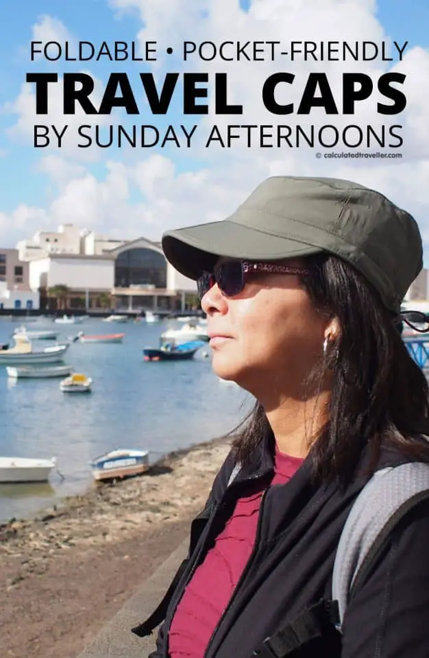 Pocket-friendly Sun Tripper Cap and Eclipse Cap by Sunday Afternoons. Foldable, Packable and Pocket-Friendly.