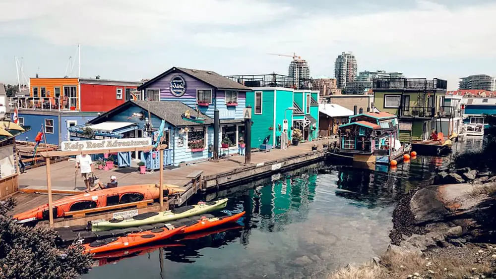 Fisherman's Wharf Victoria British Columbia
