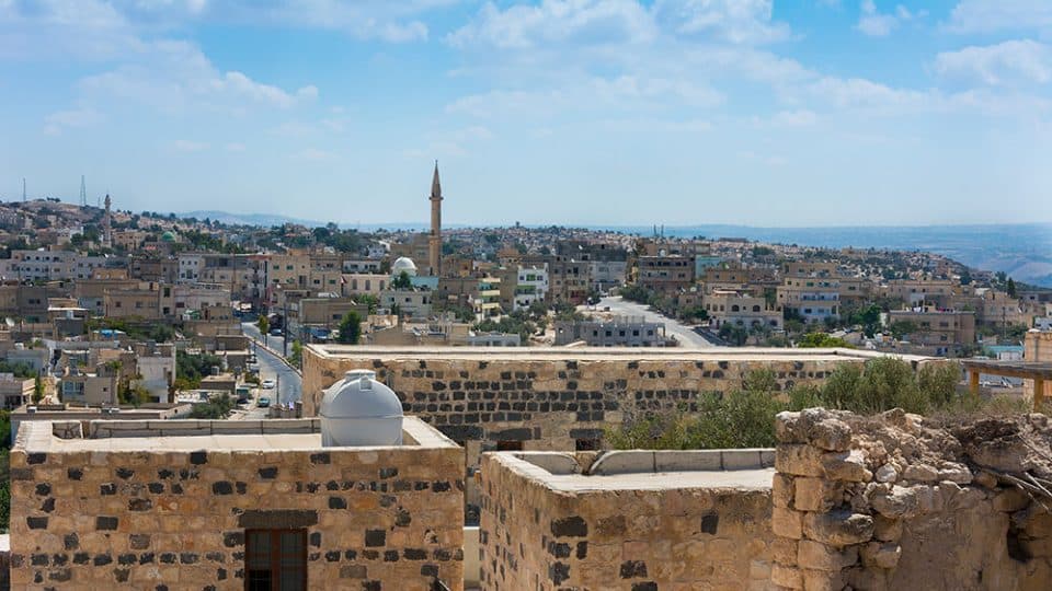 View of Umm Qais Jordan