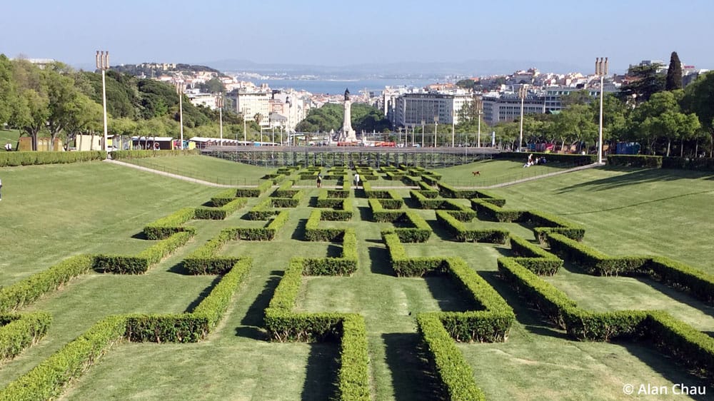 Eduardo VII Park Lisbon Portugal
