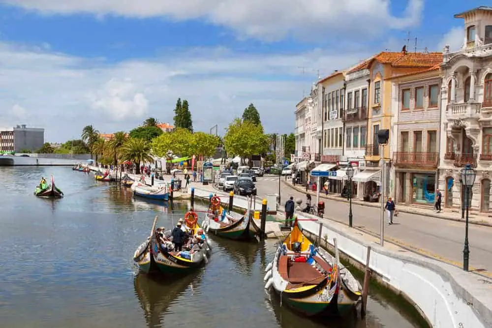 Aveiro the "Venice of Portugal. A perfect day trip during a weekend to Porto.