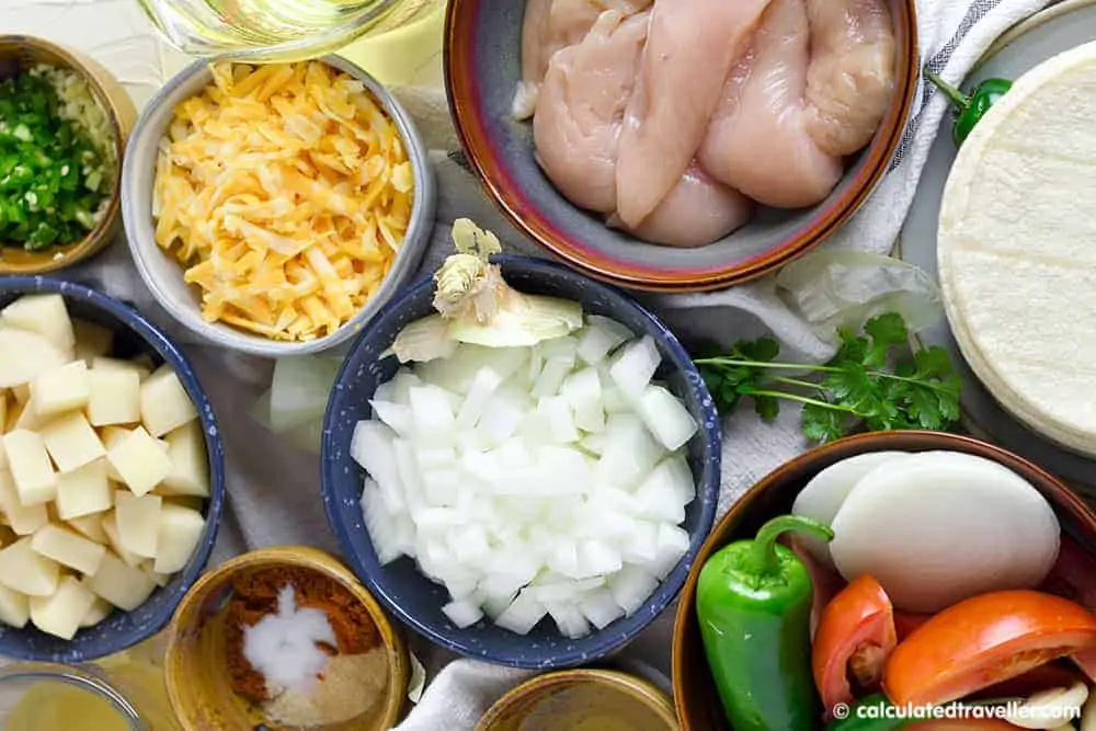 Taquito Ingredients