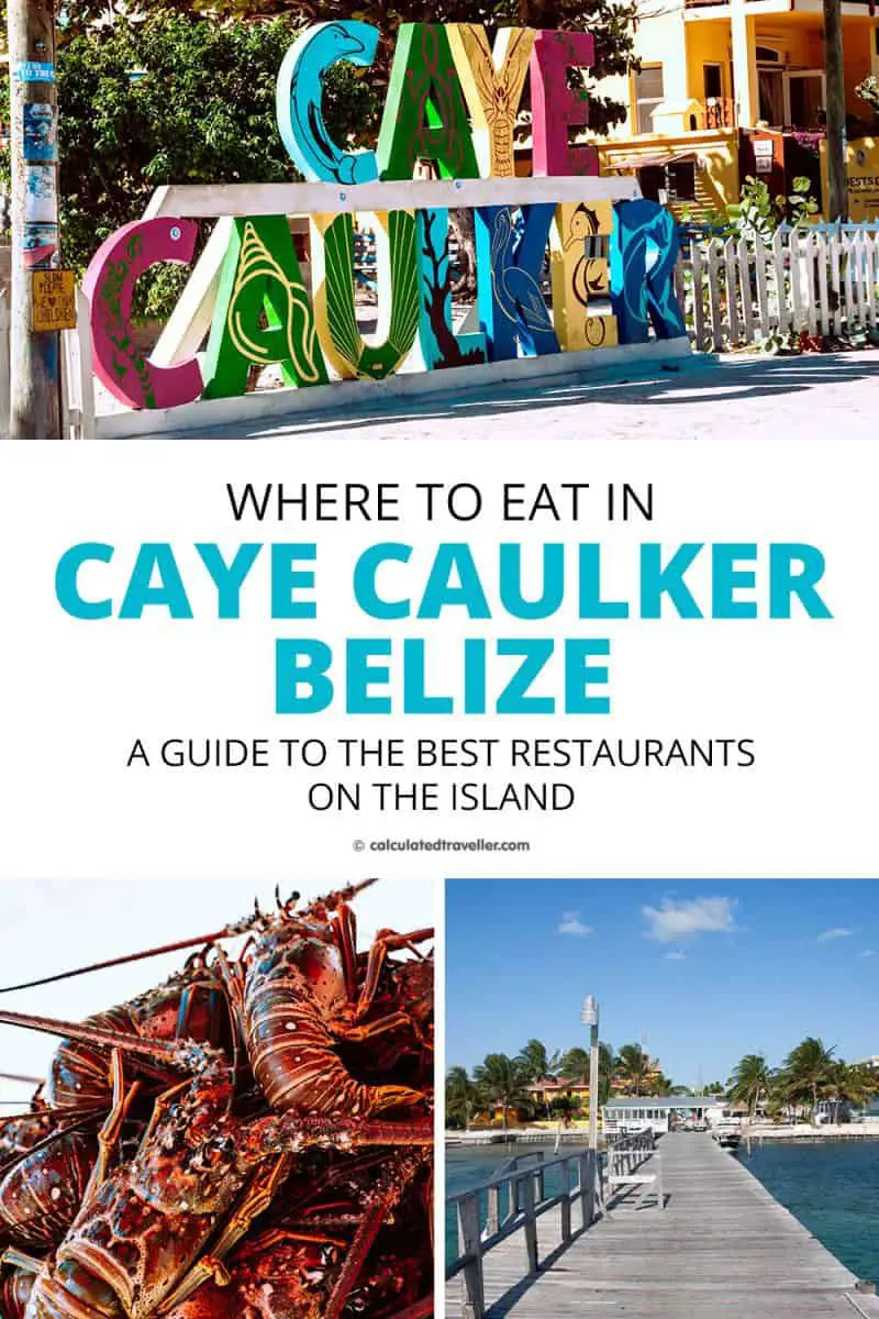 Où manger à Caye Caulker Belize : un guide des restaurants