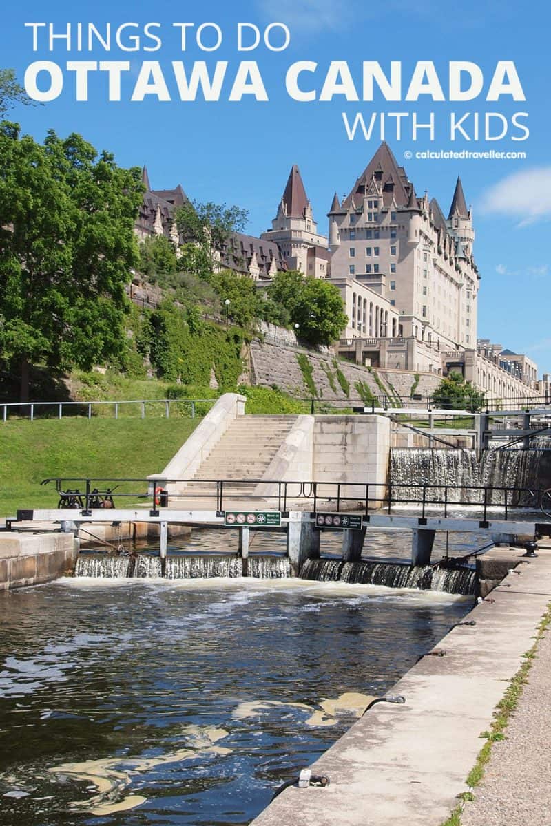 Rideau Canal Locks Ottawa Ontario Canada