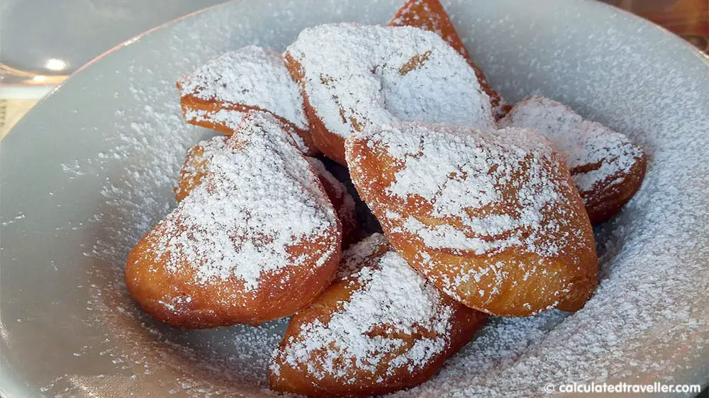 Beignets à Lafayette Louisiane