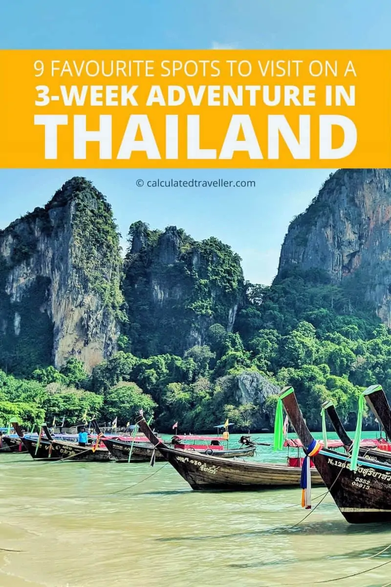 Ao Nang Beach 3 week adventure in Thailand