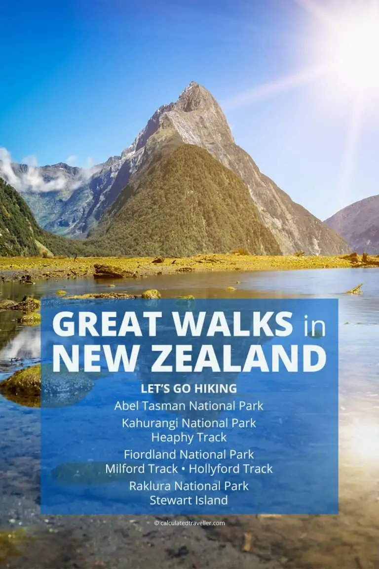 A Travel Guide to A Guide to 5 Great Walks in New Zealand to Enjoy