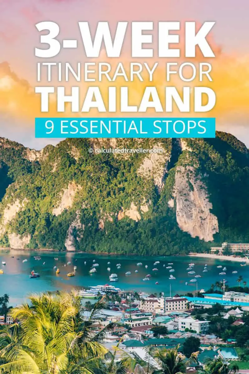 3 week itinerary for Thailand - Phi Phi Island