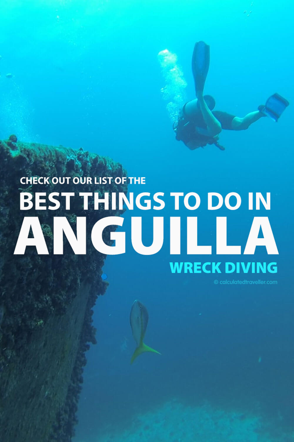 wreck diving - one of the best things to do in Anguilla British Caribbean