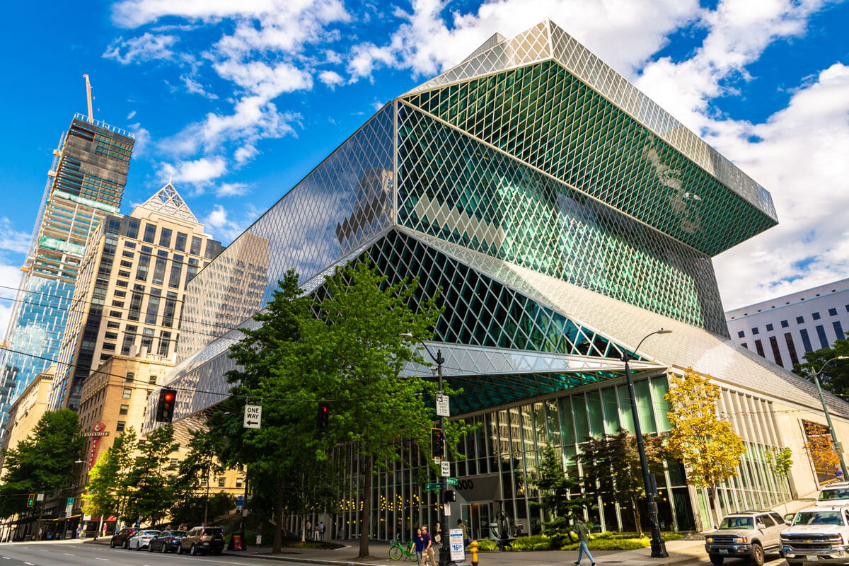 Seattle Public Library Exterior