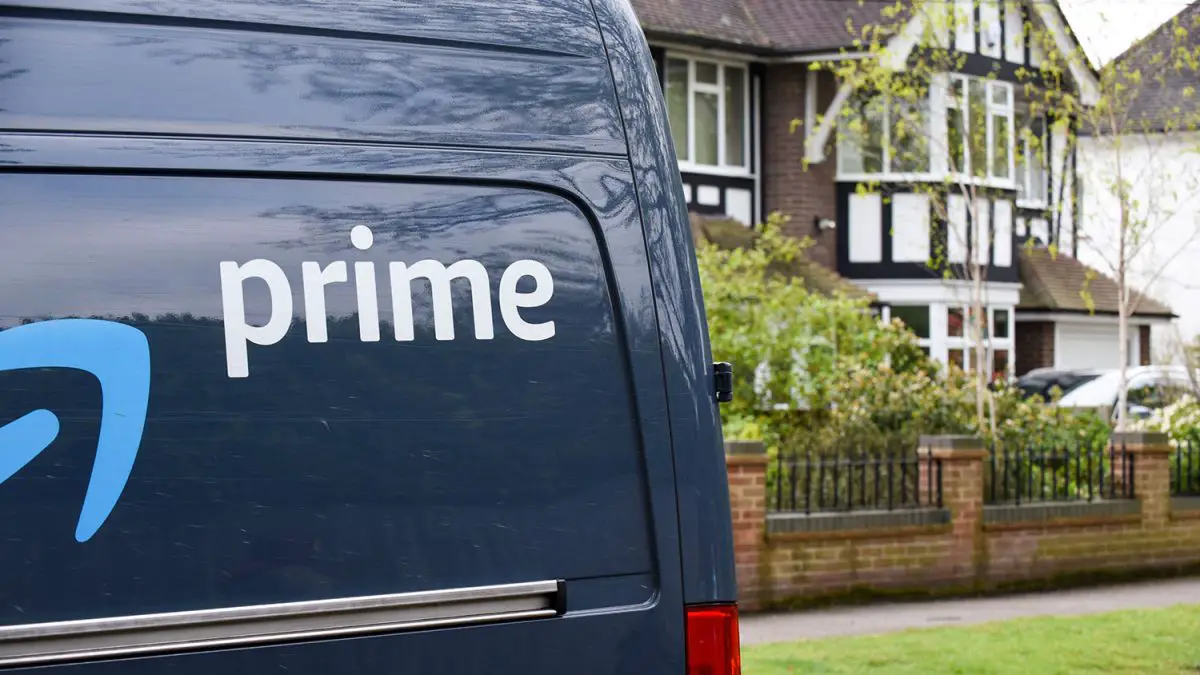 Amazon Prime Delivery Van