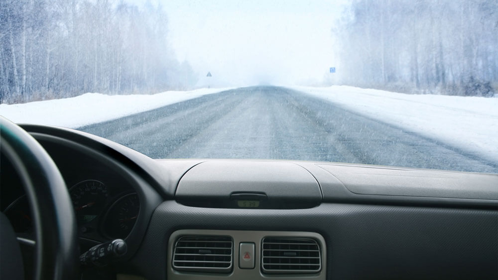 Driving in dangerous winter weather