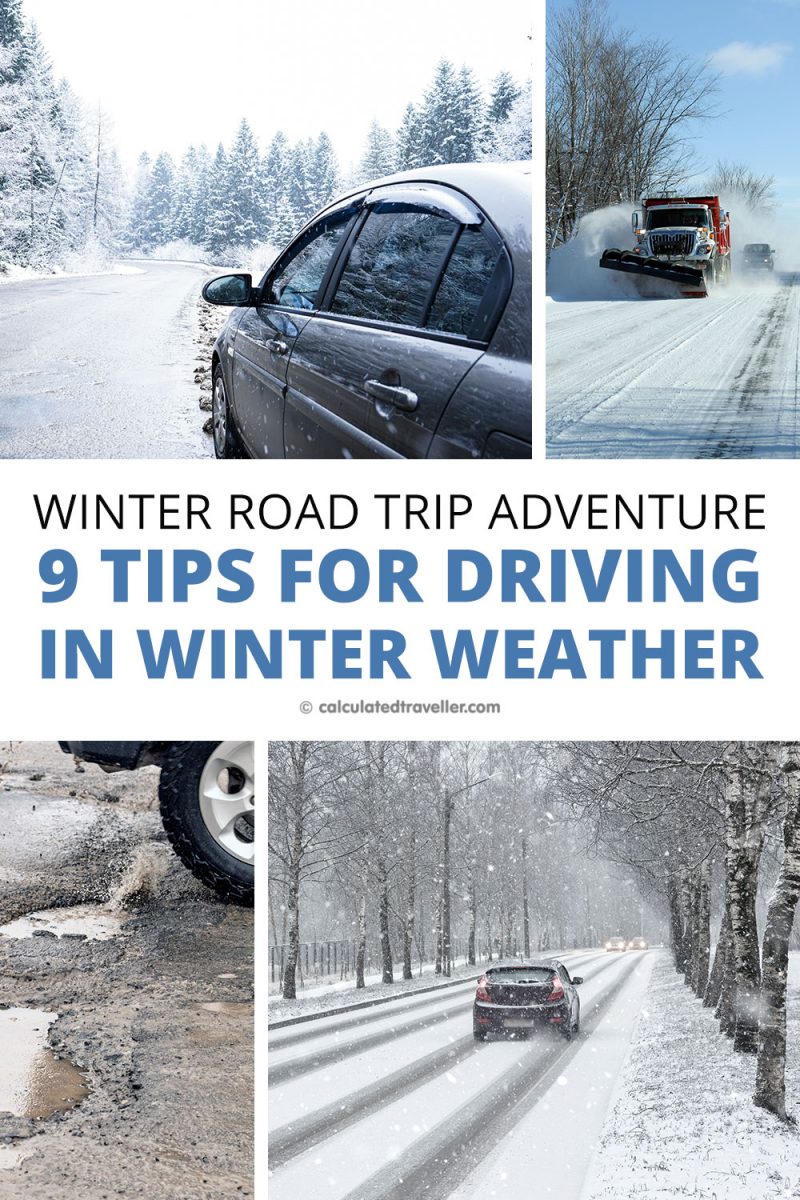 Winter Driving Tips Pin
