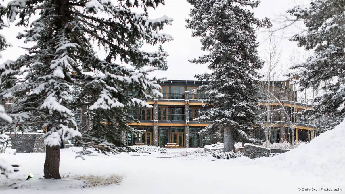 Azuridge Hotel in Winter