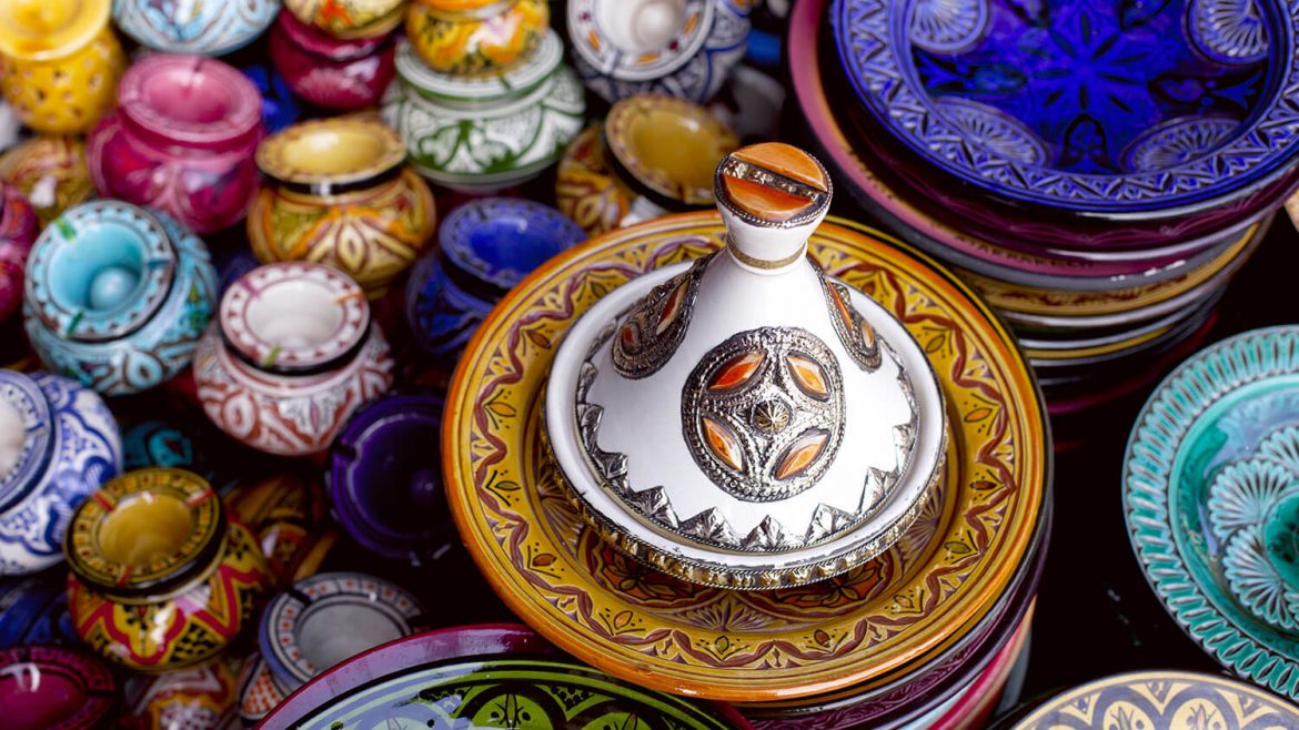 Moroccan pottery