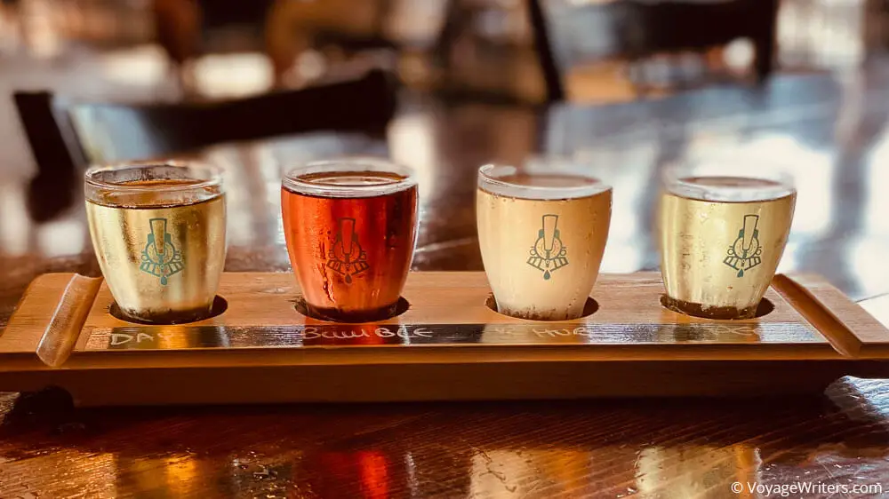 Maritime Express Cider Co. samples