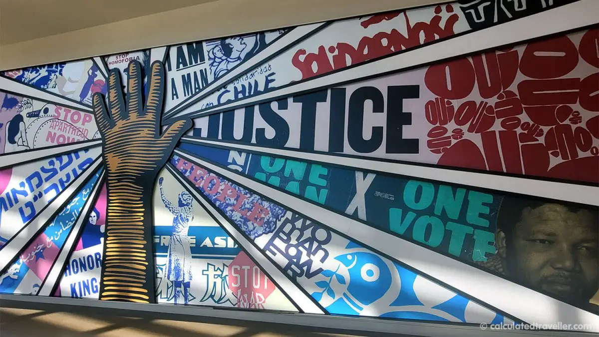 Artwork from the National Center for Civil and Human Rights