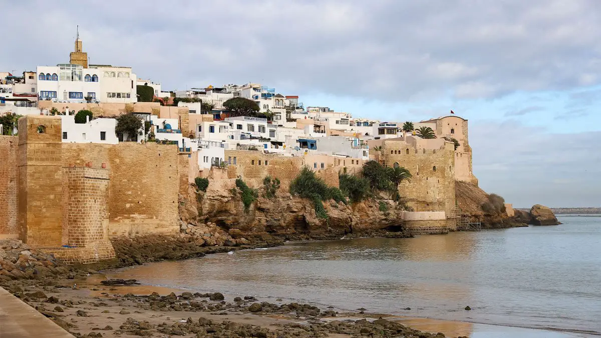 Kasbah des Oudayas Rabat Morocco exterior view