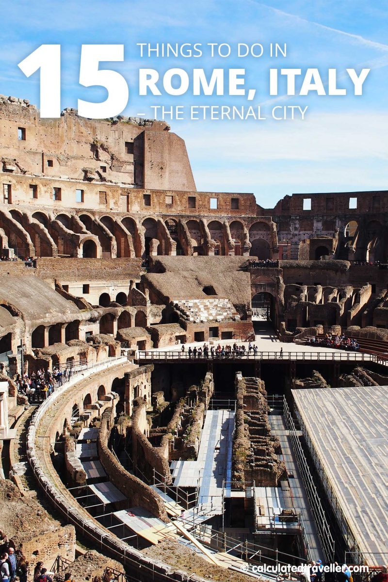 Rome Colliseum exterior view