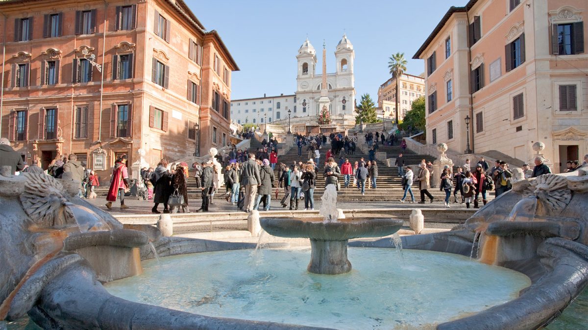 意大利羅馬的西班牙台階