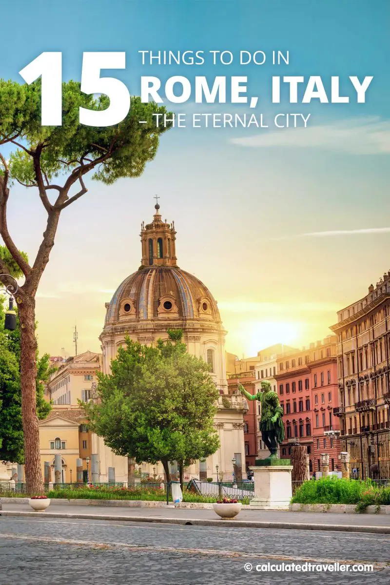 意大利羅馬美麗的風景街