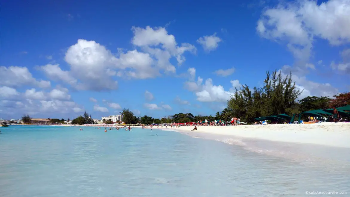 Plage de Carlisle Bay à la Barbade