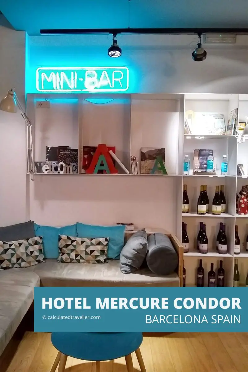 View of the lobby at Hotel Mercure Barcelona Condor
