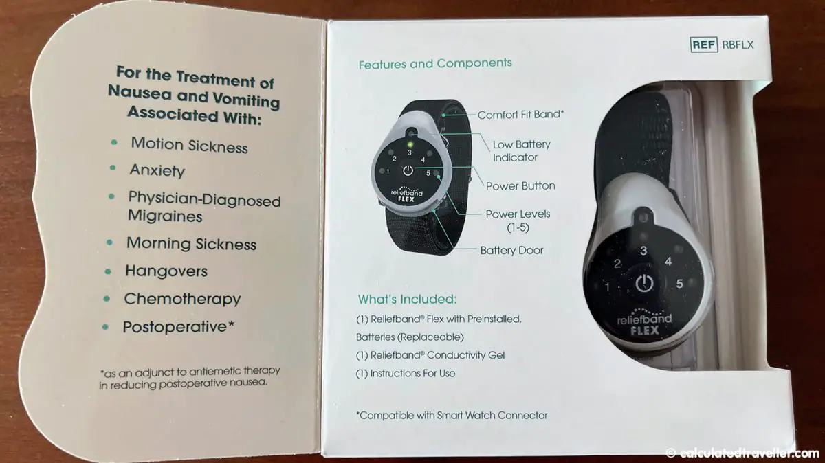 Reliefband Flex packaging