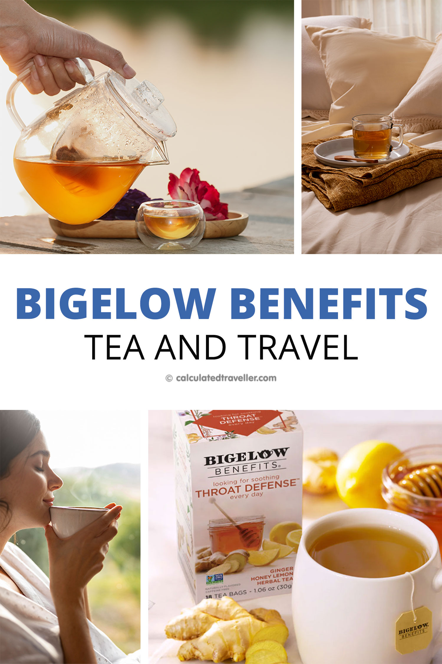 Bigelow Benefits Tea for Travel
