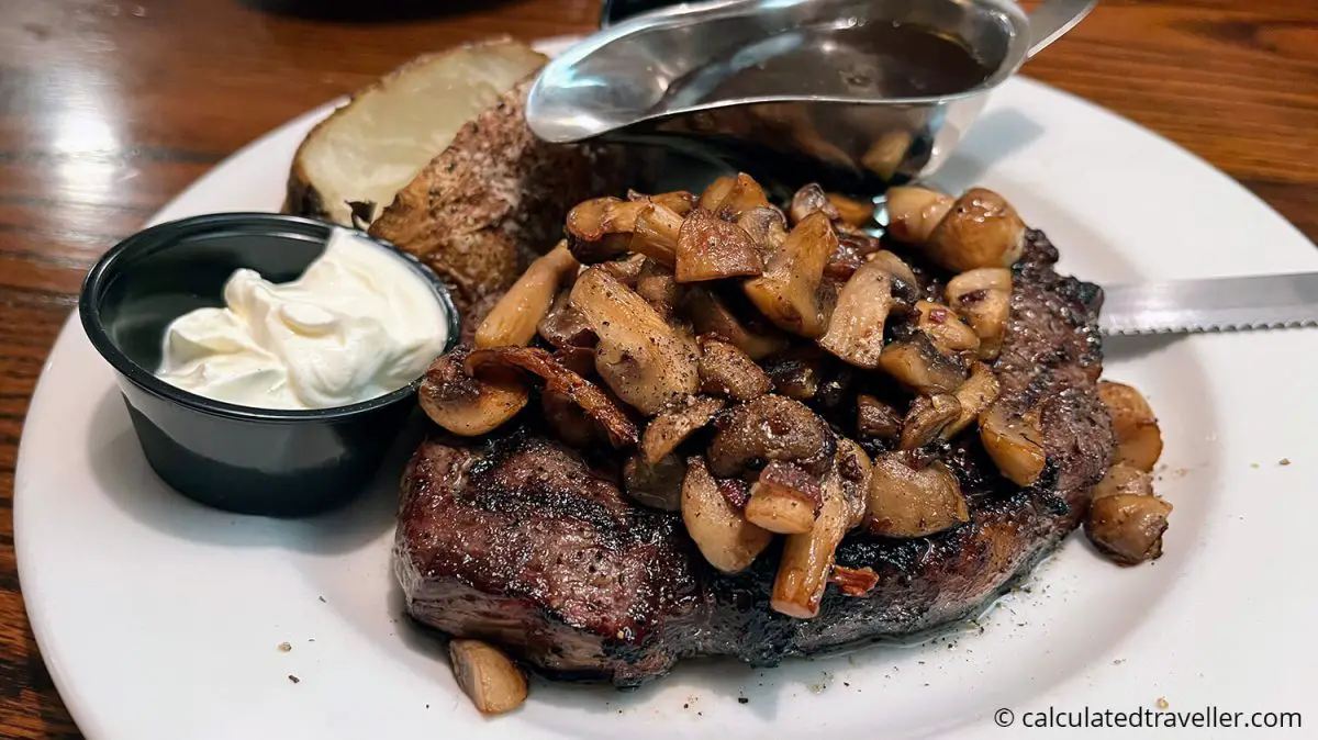 Speakeasy Restaurant Steak and Potatoes
