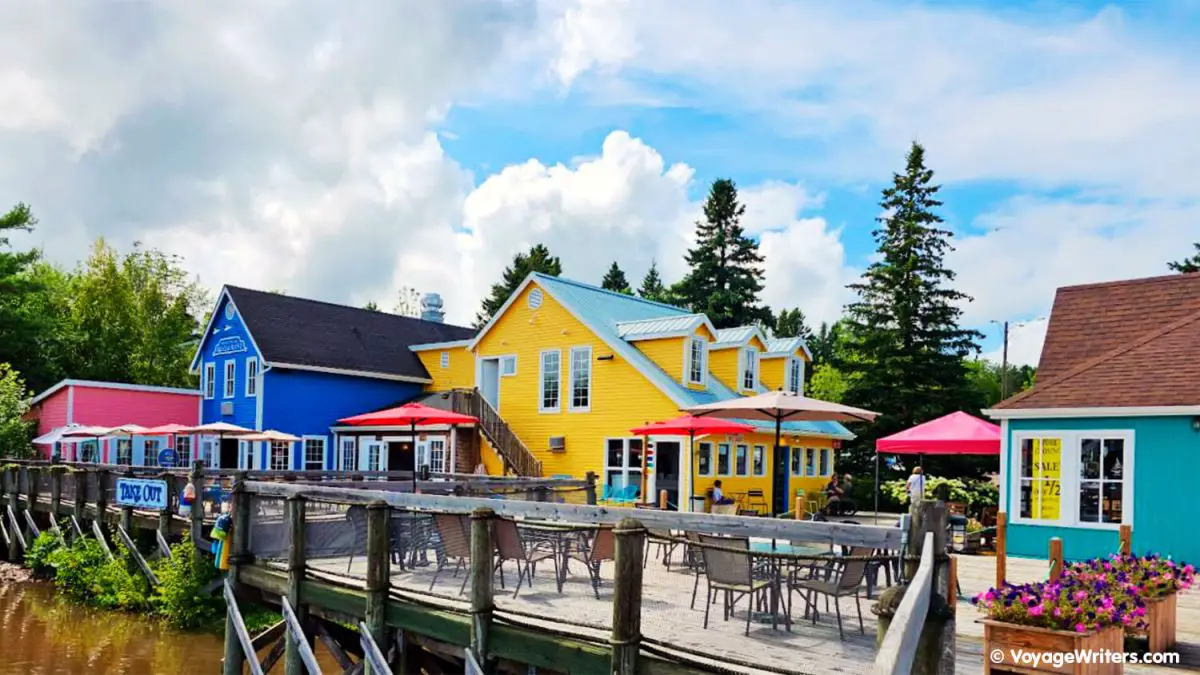 Magnetic Hill Wharf Village, New Brunswick, Canada