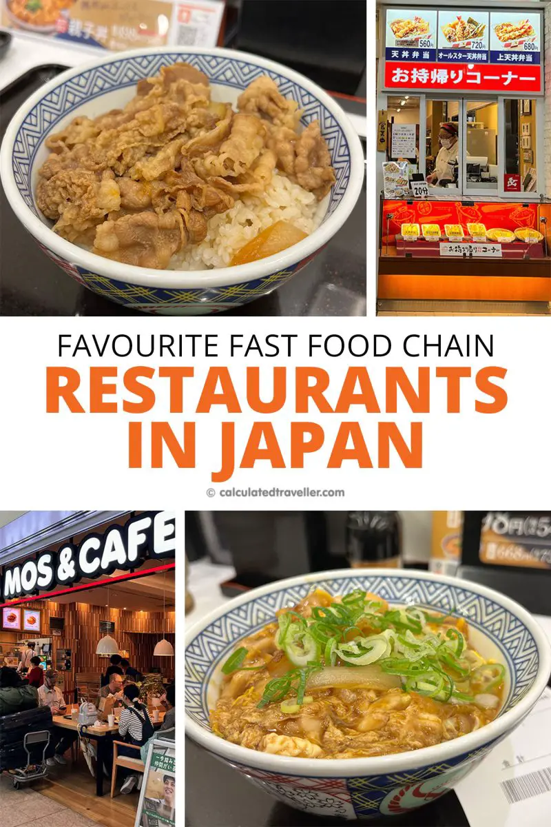 Favourite Fast Food Chain in Japan. In this travel and food article, we share our favourite fast food chains in Japan to tempt your tastebuds for your next trip.