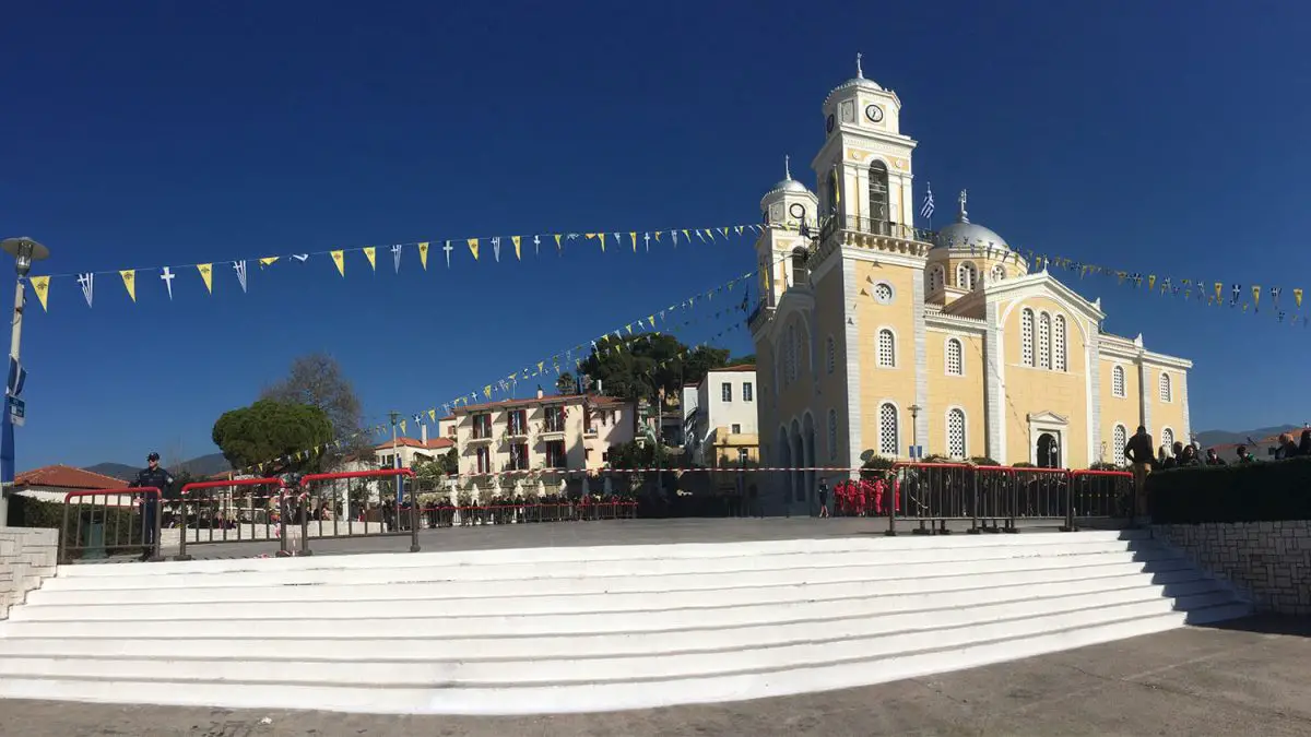 Église Ypapanti à Kalamata Grèce