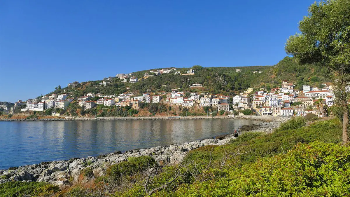 Front de mer de Gythio Grèce