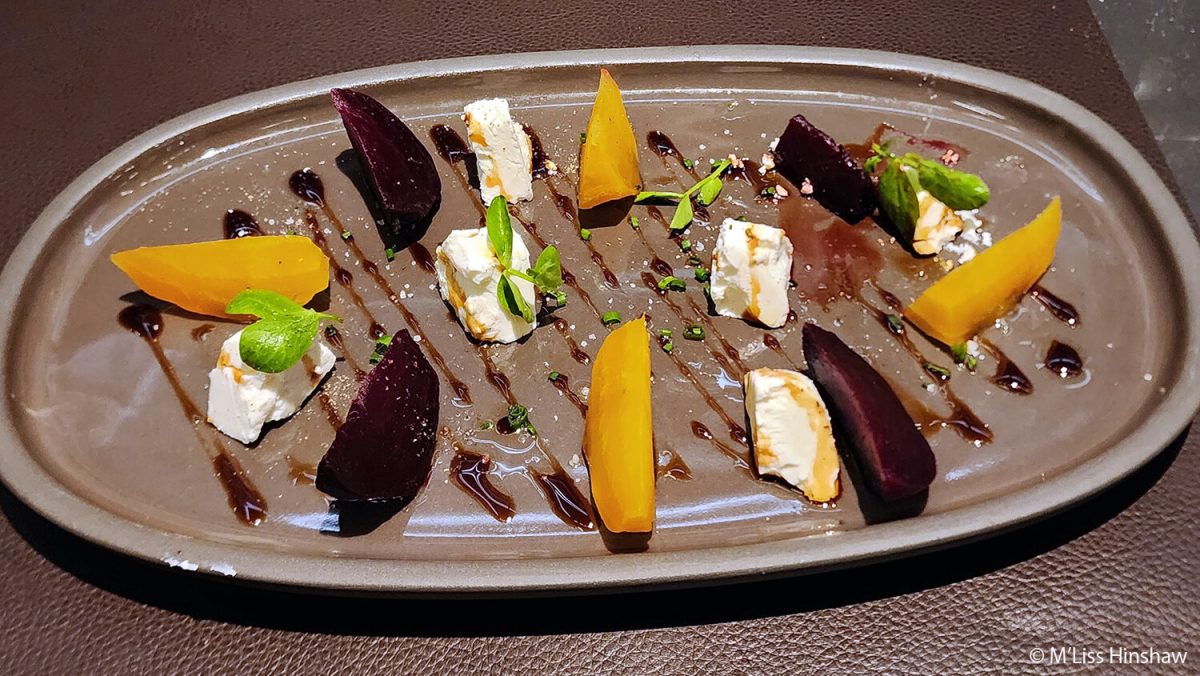 Marble & Co Grill - roasted beet appetizer