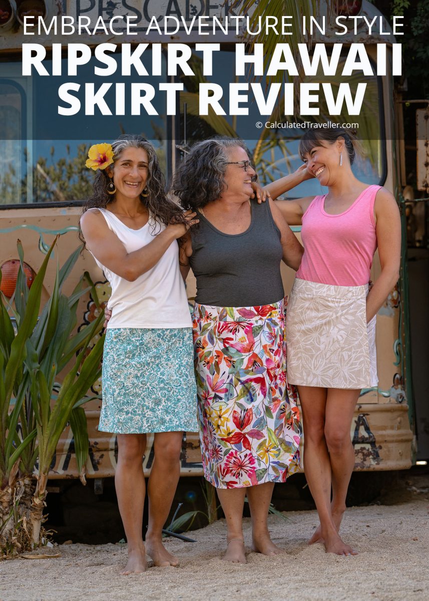 Embrace Adventure in Style: RipSkirt Hawaii Skirt Review
This travel clothing review explores the functionality and style of RipSkirt Hawaii clothing. Does the RipSkirt Hawaii Skirt make it onto our essential travel packing list? Continue reading to discover for yourself.
