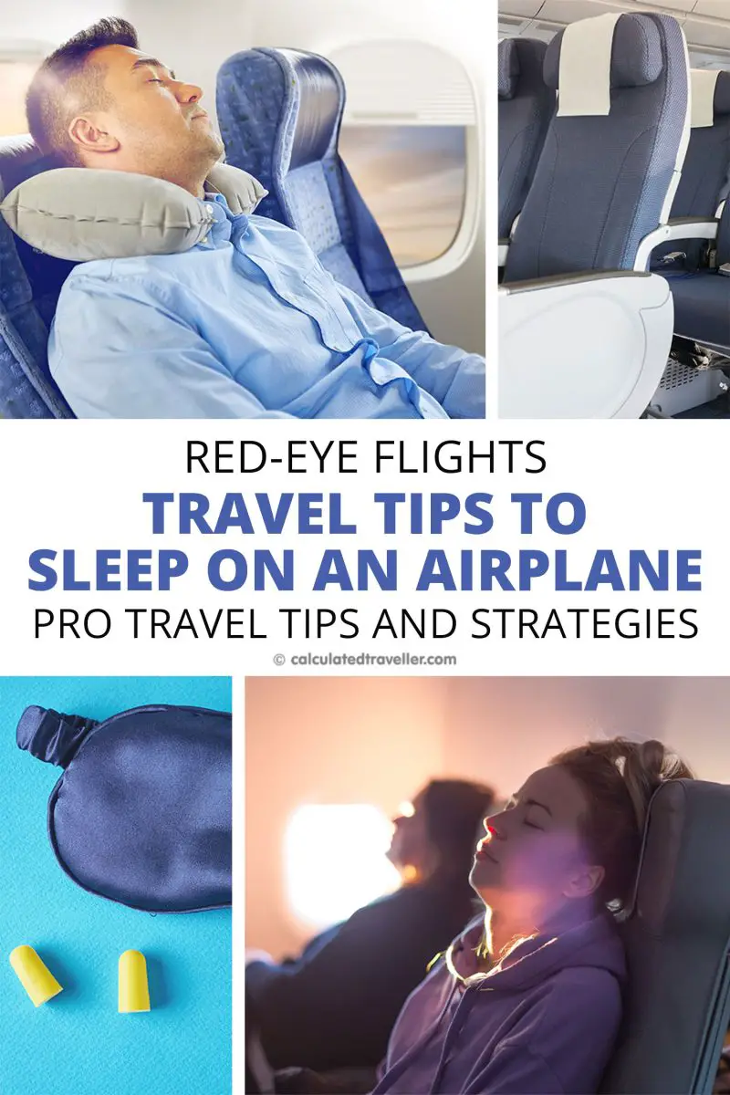 Red-Eye Flights – PRO Travel Tips to Sleep on an Airplane