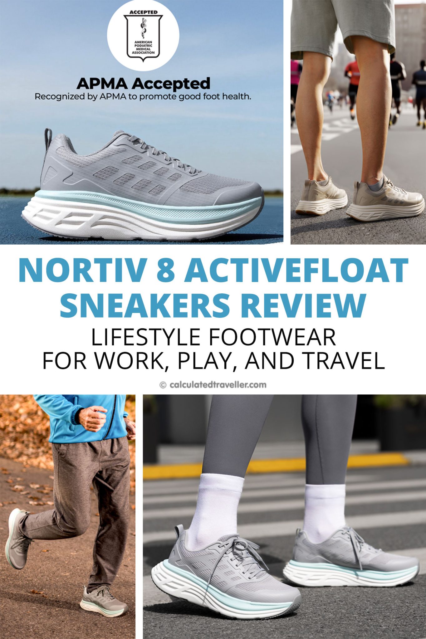 NORTIV 8 ActiveFloat Sneakers Review for Work, Play, and Travel